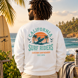 Sweatshirt Branca Surf Riders