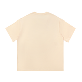 T-shirt de Manga Curta Amarela