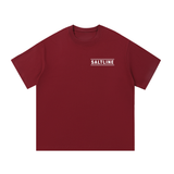 T-shirt de Manga Curta Vermelho tinto Surf Riders