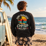 sweatshirt Preta California Paradise