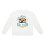 Sweatshirt Branca Surf Riders