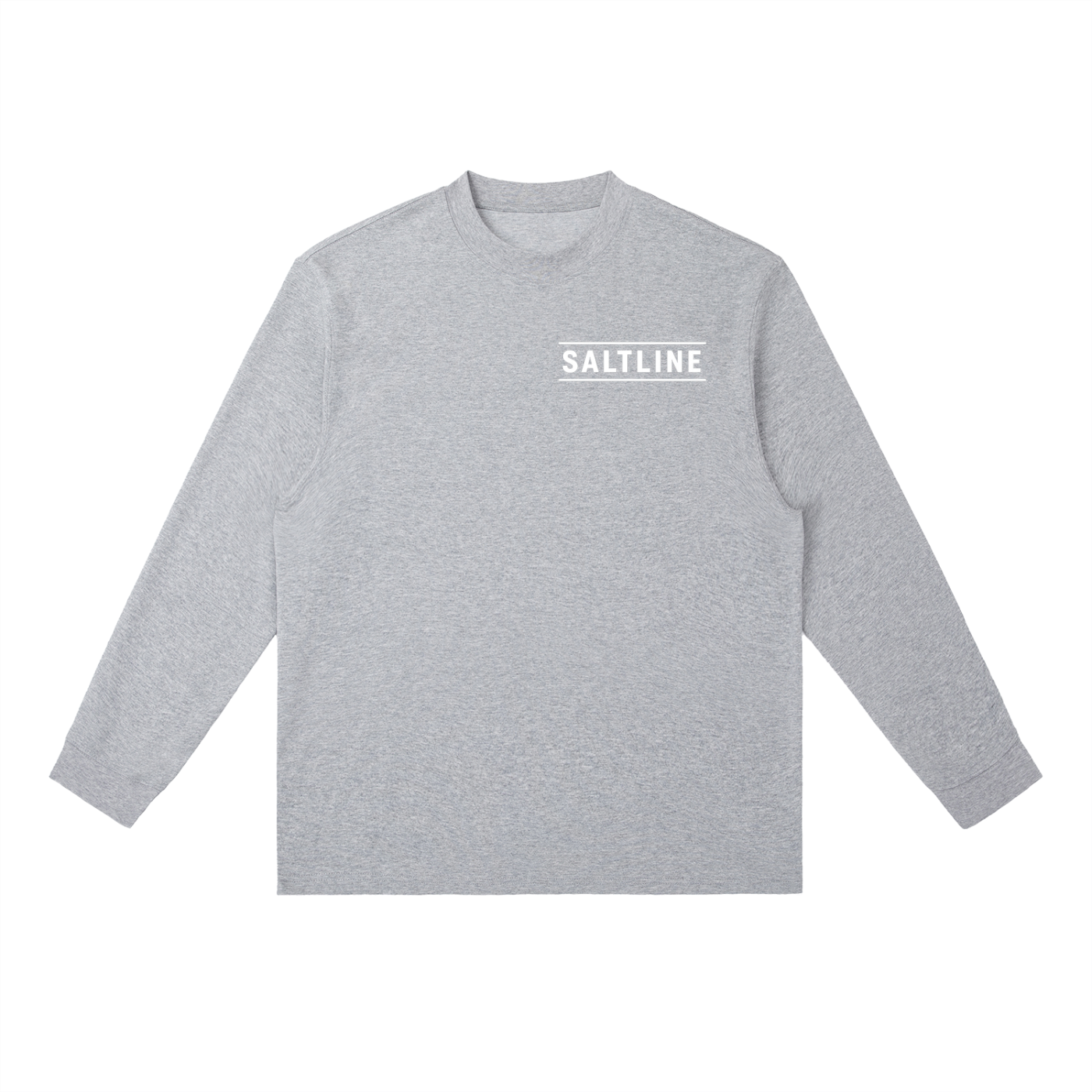 T-shirt de Manga Comprida Cinzenta Surf Riders