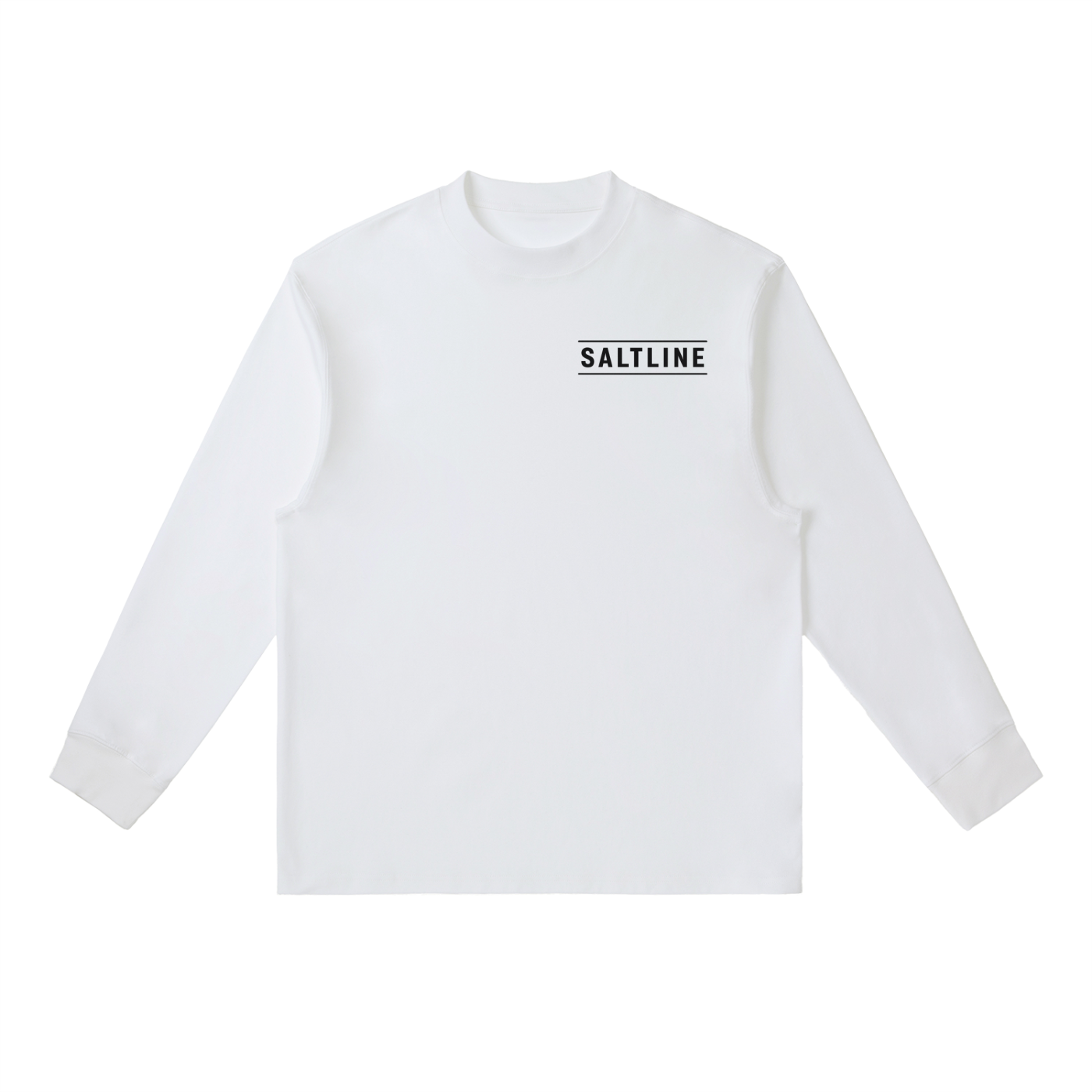 T-shirt de Manga Comprida Branca Surf Riders