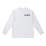 T-shirt de Manga Comprida Branca Surf Riders
