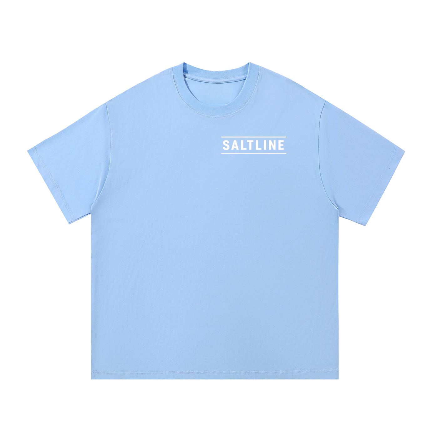 T-shirt de Manga Curta Azul California Paradise